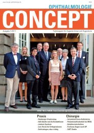 Concept Ophthalmologie, Heft 3/2011 - Klinikum Ernst von ...