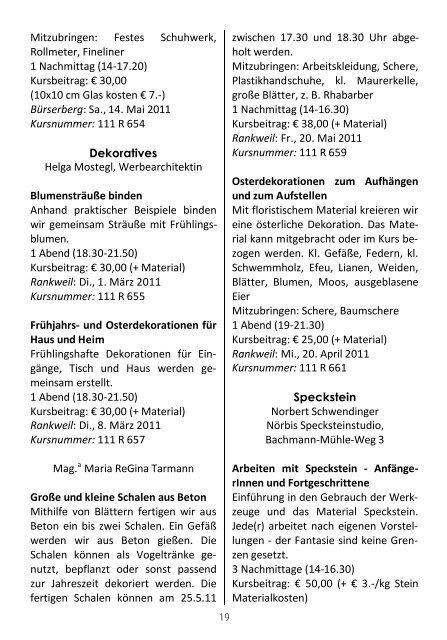 Download - Volkshochschule Rankweil