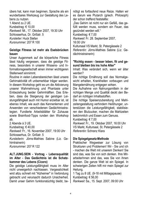 Download - Volkshochschule Rankweil