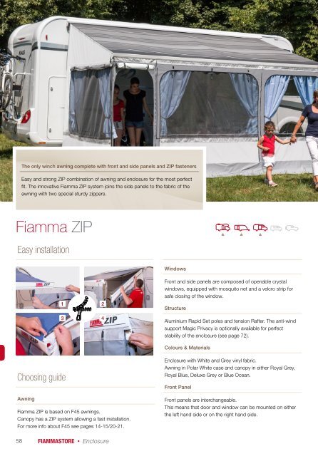 Fiamma Catalogue 2017