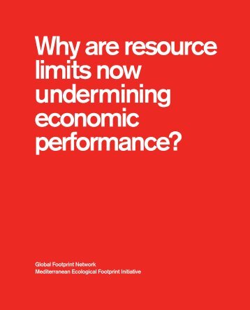 Why are resource limits now undermining economic performance?