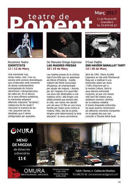 Revista del Poble Març