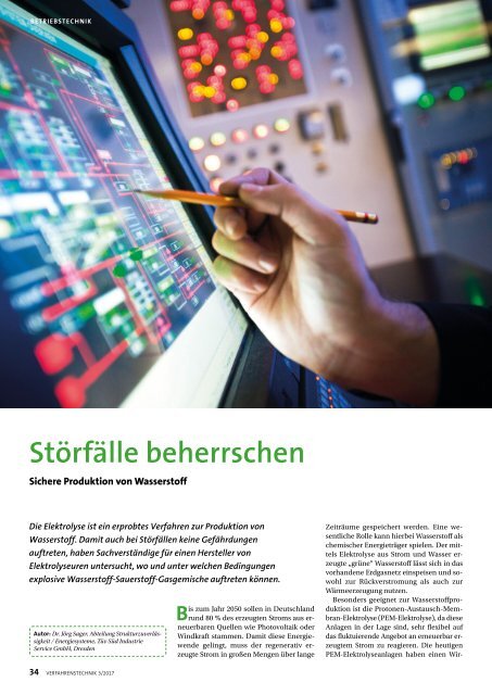 Verfahrenstechnik 3/2017