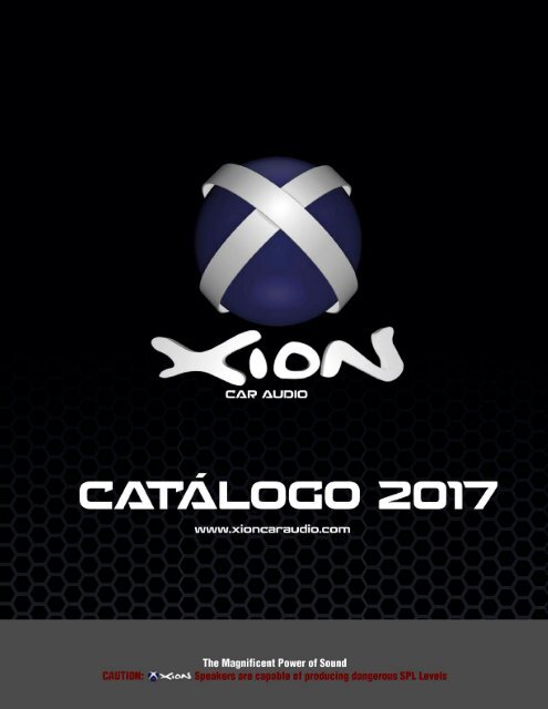 CATÁLOGO XION 2017 Marzo