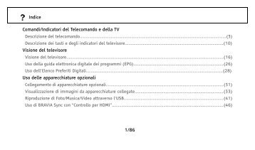 Sony KDL-32NX500 - KDL-32NX500 Consignes dâutilisation Italien