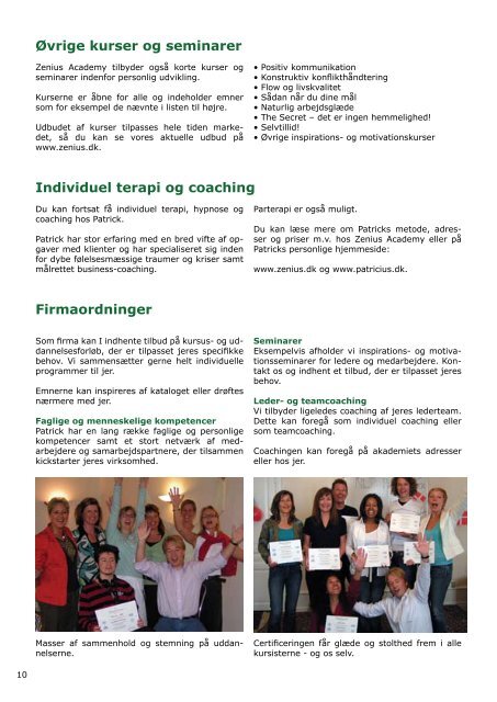 NLP-uddannelsen fra Zenius Academy