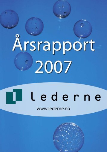 Årsrapport 2007 - Lederne