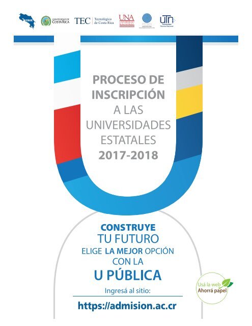 A LAS UNIVERSIDADES ESTATALES 2017-2018