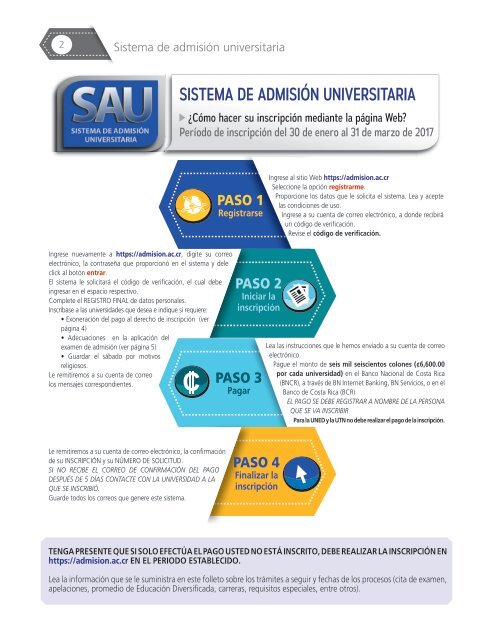 A LAS UNIVERSIDADES ESTATALES 2017-2018