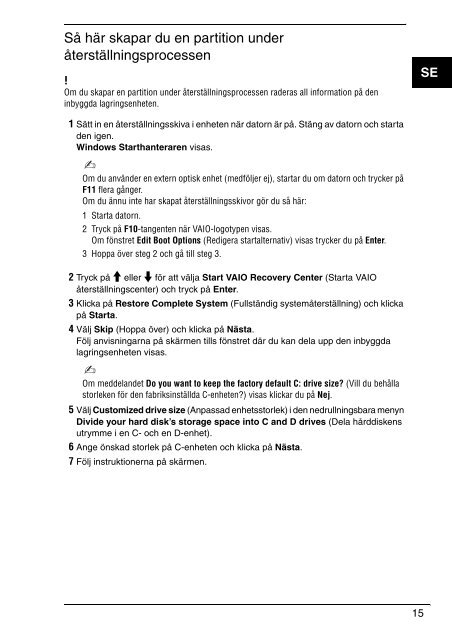 Sony VGN-NW24MG - VGN-NW24MG Guide de d&eacute;pannage Danois