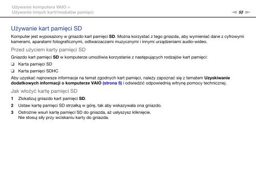 Sony VGN-NW24MG - VGN-NW24MG Mode d'emploi Polonais