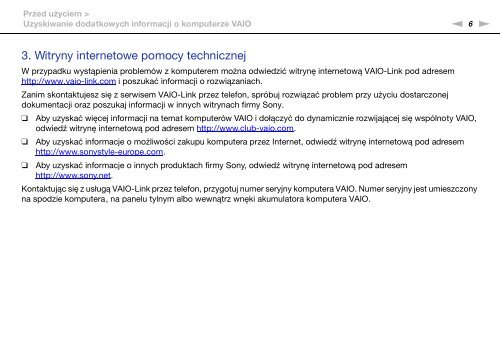 Sony VGN-NW24MG - VGN-NW24MG Mode d'emploi Polonais