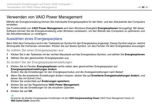 Sony VGN-NW24MG - VGN-NW24MG Mode d'emploi Allemand