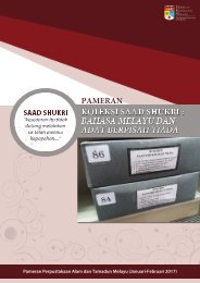 Pameran Saad Shukri Perpustakaan ATMA