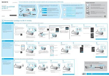 Sony SRS-X88 - SRS-X88 Guida con accesso tramite connessione Wi-Fi Croato