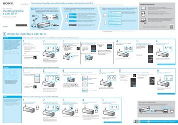 Sony SRS-X88 - SRS-X88 Guida con accesso tramite connessione Wi-Fi Slovacco