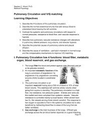 Pulmonary Circulation and V/Q matching Learning ... - Ecc-book.com