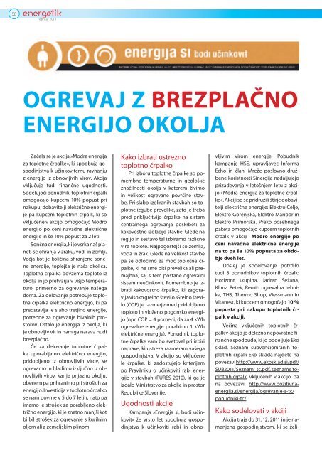 Glede varčne ogrevalne tehnike je pravi naravni ... - Energetik revija