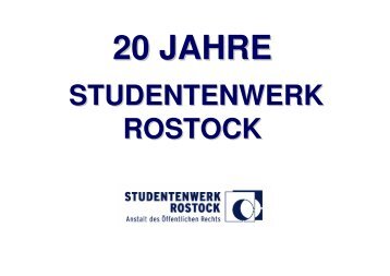 1990 - Studentenwerk Rostock