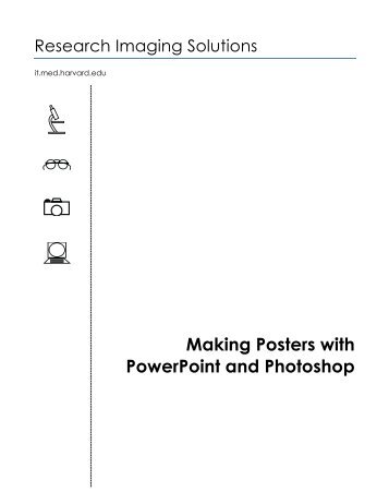 making a poster in powerpoint clark science center