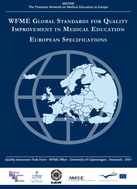 wfme global standards for quality improvement in medical education ...