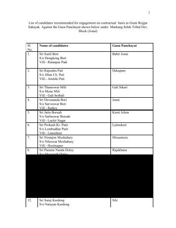 proceeding of interview and selection of accredited engineer ...