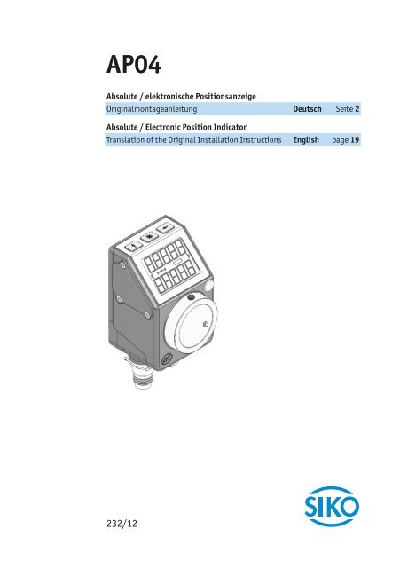 AP04 - SIKO Products USA