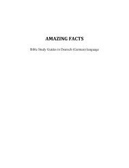 AMAZING FACTS - The Lord Loves You