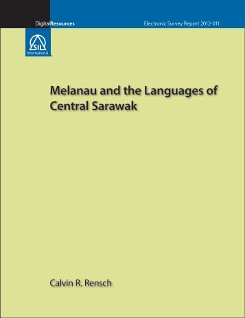 Melanau and the Languages of Central Sarawak - SIL International