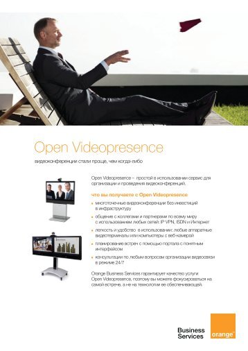 Open Videopresence - Orange-business.com