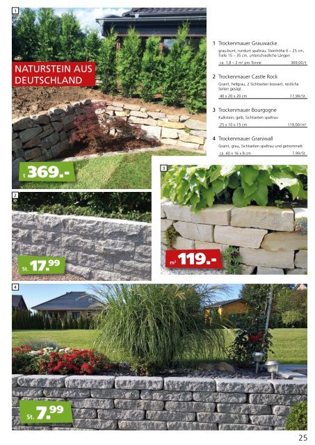 Gartenkatalog 2017 Holländer