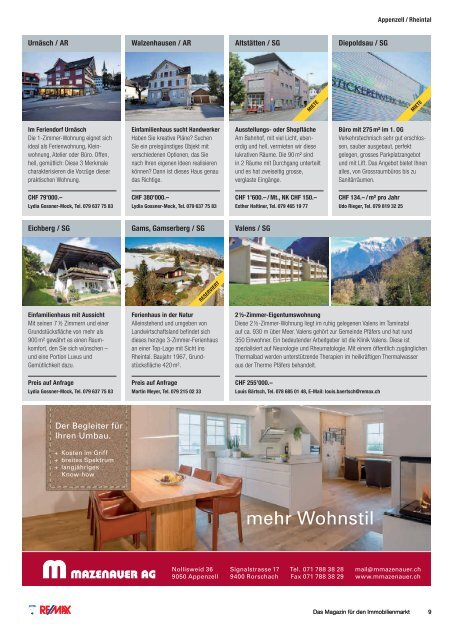 RE/MAX Immobrokers News - Ausgabe Nr. 13 - März 2017