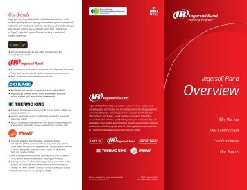 IngersollRand_CorporateOverviewBrochure