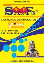 CATÁLOGO DE PRODUTOS SOUZA-FER - LINHA TITANIUM