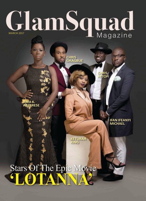 GLAMSQUAD MAGAZINE MARCH 2017