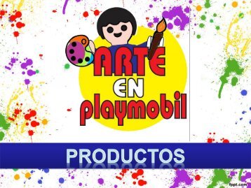 PRODUCTOS ARTE EN PLAYMOBIL