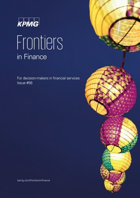 Frontiers in Finance