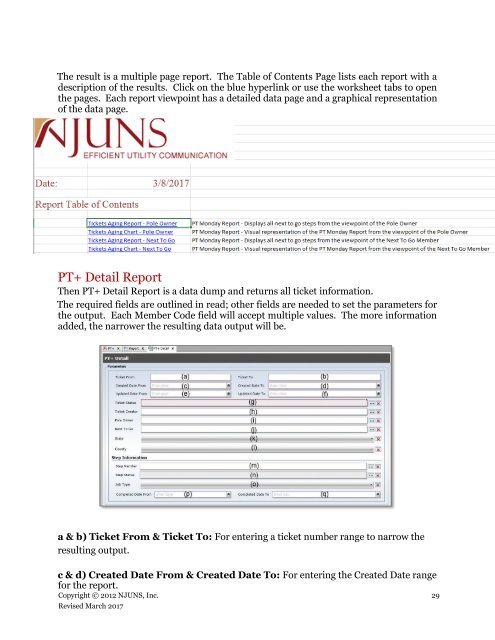 NJUNS Users Guide