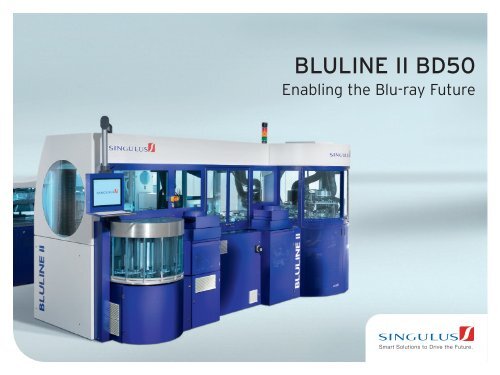 BLULINE II BD50  - Singulus Technologies AG