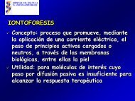 IONTOFORESIS - Medicina del Dolor