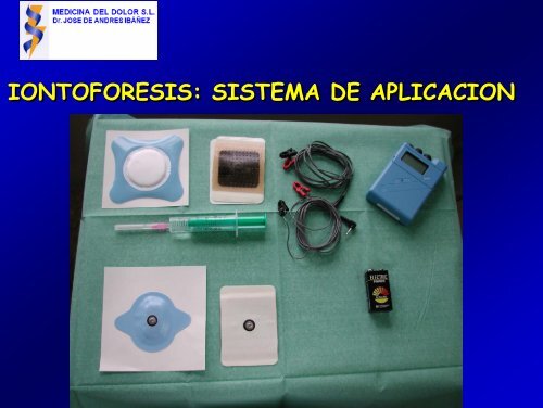 IONTOFORESIS - Medicina del Dolor