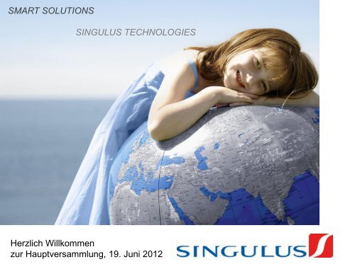Smart Solutions - Singulus Technologies AG