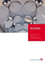 ROTARIS - Singulus Technologies AG