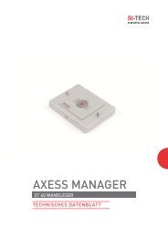 Technisches Datenblatt_Axess Manager