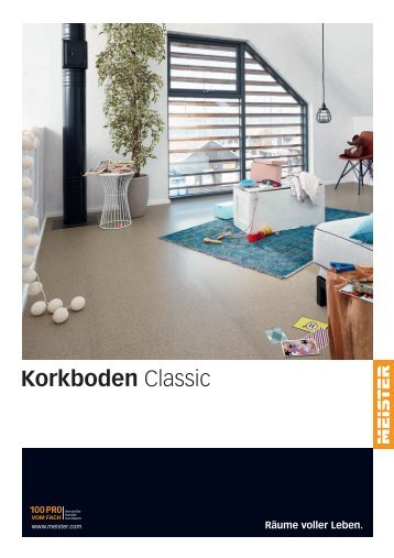 Meister Katalog Korkboden Classic 