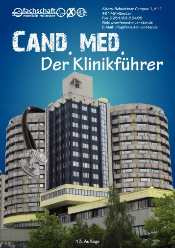 Cand. med. - Fachschaft Medizin Münster