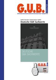 DEUTSCHE S&K SACHWERTE
