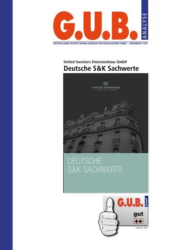 DEUTSCHE S&K SACHWERTE