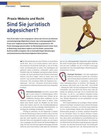 Sind Sie juristisch abgesichert? - Kanzlei Dr. Bahr