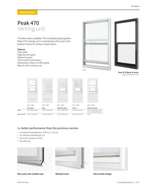 Novatech Entry Doors Catalog